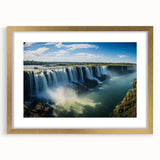 Extra large canvas featuring an abstract textured art print of a South American landscape in muted earth tones.