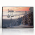 Large abstract wall art depicting Vermont scenery in muted earth tones on a framed acrylic.