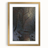 Romanticism Art: Winter by László Mednyánszky