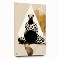Elegant Dining Room Art Prints – Surreal Abstract Cheetah Design