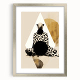 Elegant Dining Room Art Prints – Surreal Abstract Cheetah Design