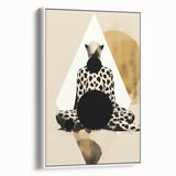 Elegant Dining Room Art Prints – Surreal Abstract Cheetah Design