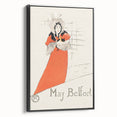 Impressionist Poster - May Belfort by Toulouse-Lautrec Art Print