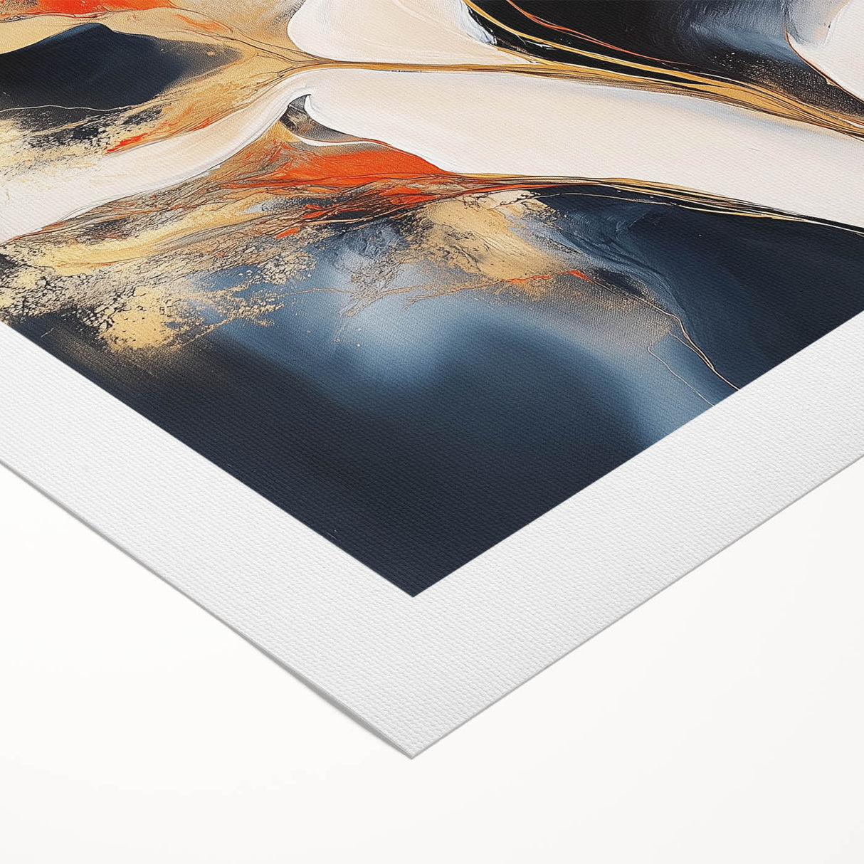 Modern Abstract Wall Art – Large Minimalist Geometric Canvas