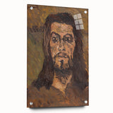 Expressionist Art: The Head of Saint John | Majerník Spiritual Portrait