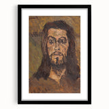 Expressionist Art: The Head of Saint John | Majerník Spiritual Portrait