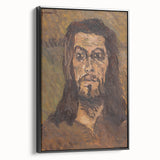 Expressionist Art: The Head of Saint John | Majerník Spiritual Portrait