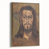 Expressionist Art: The Head of Saint John | Majerník Spiritual Portrait