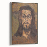 Expressionist Art: The Head of Saint John | Majerník Spiritual Portrait