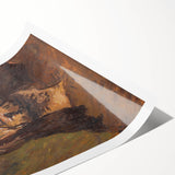 Expressionist Art: The Head of Saint John | Majerník Spiritual Portrait