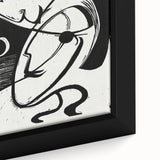 Expressionist Art: The Kiss | Bold Black-and-White Kirchner Print