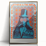 Oxford Circle Concert Poster - Retro Psychedelic Art for Collectors