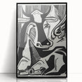 Expressionist Art: The Large Cow Lying Down | Bold Kirchner Print