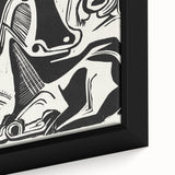 Expressionist Art: The Large Cow Lying Down | Bold Kirchner Print