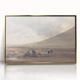 Romanticism Art: On Lancaster Sands at Low Tide Wall Art