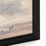 Romanticism Art: On Lancaster Sands at Low Tide Wall Art