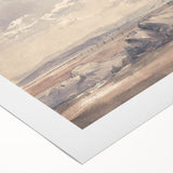 Romanticism Art: On Lancaster Sands at Low Tide Wall Art