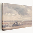 Romanticism Art: On Lancaster Sands at Low Tide Wall Art