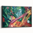 Expressionist Art: The Little Monkey | Vibrant Franz Marc Animal Print
