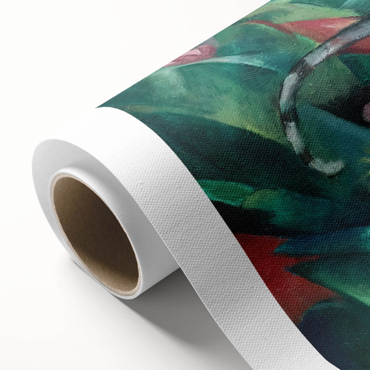 Expressionist Art: The Little Monkey | Vibrant Franz Marc Animal Print