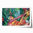 Expressionist Art: The Little Monkey | Vibrant Franz Marc Animal Print