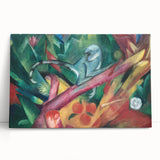 Expressionist Art: The Little Monkey | Vibrant Franz Marc Animal Print