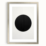Acrylic Dining Room Artwork – Minimalist Black & White Art