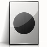 Acrylic Dining Room Artwork – Minimalist Black & White Art