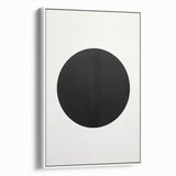 Acrylic Dining Room Artwork – Minimalist Black & White Art