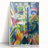 Expressionist Art: The Little Mountain Goats | Vibrant Franz Marc Print