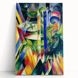 Expressionist Art: The Little Mountain Goats | Vibrant Franz Marc Print