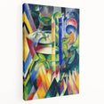 Expressionist Art: The Little Mountain Goats | Vibrant Franz Marc Print