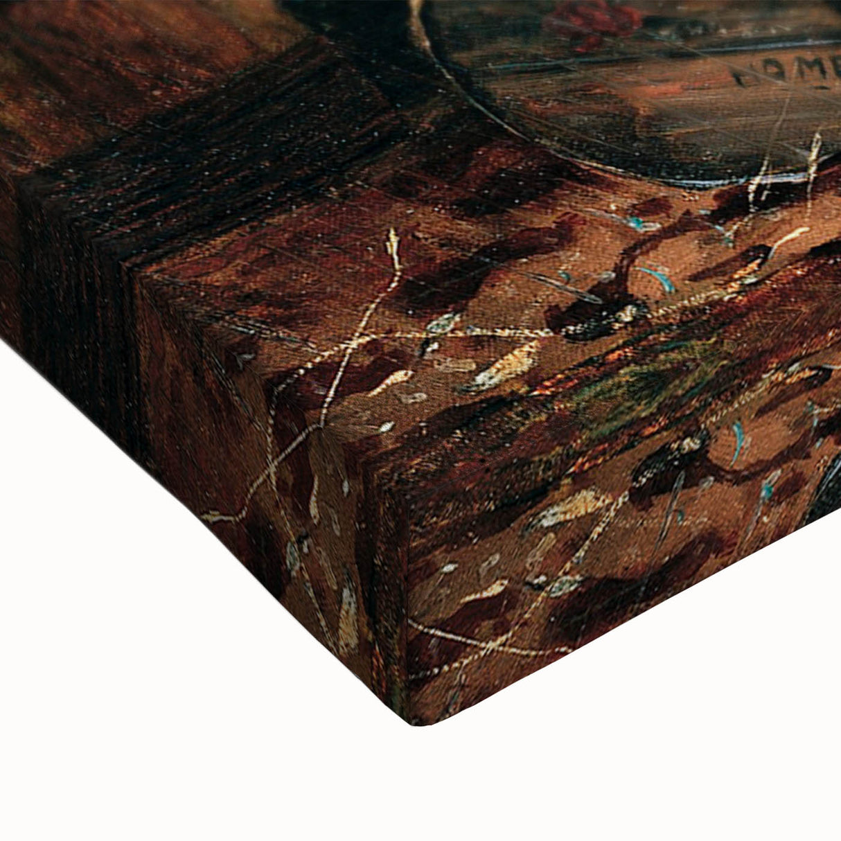 Fine Art Realism: Civil War Camp Scene Realism Art Canvas Print
