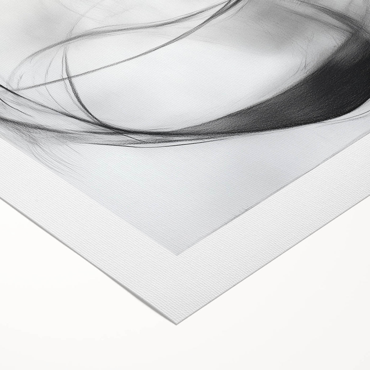 Abstract Art Prints – Minimalist Black and White Modern Wall Decor