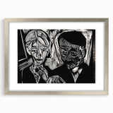Expressionist Art: The Married Couple Müller | Bold Kirchner Print