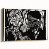 Expressionist Art: The Married Couple Müller | Bold Kirchner Print