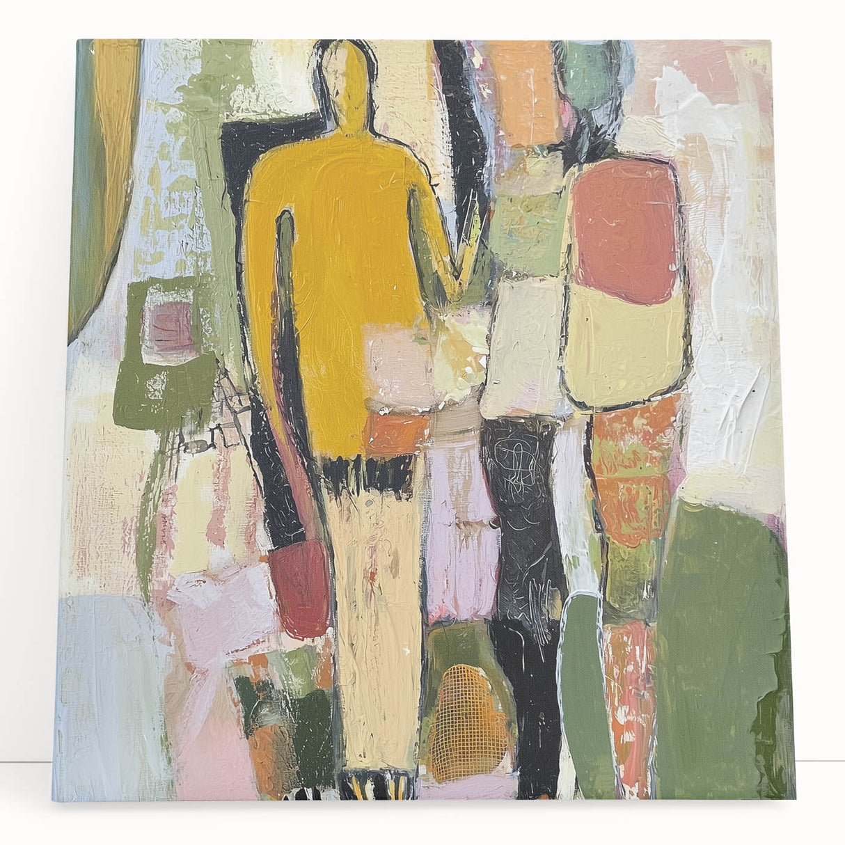 Contemporary Abstract Wall Art – Large Canvas for Living Room