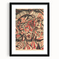 Expressionist Art: The Mocking of Christ | Powerful Otto Lange Print