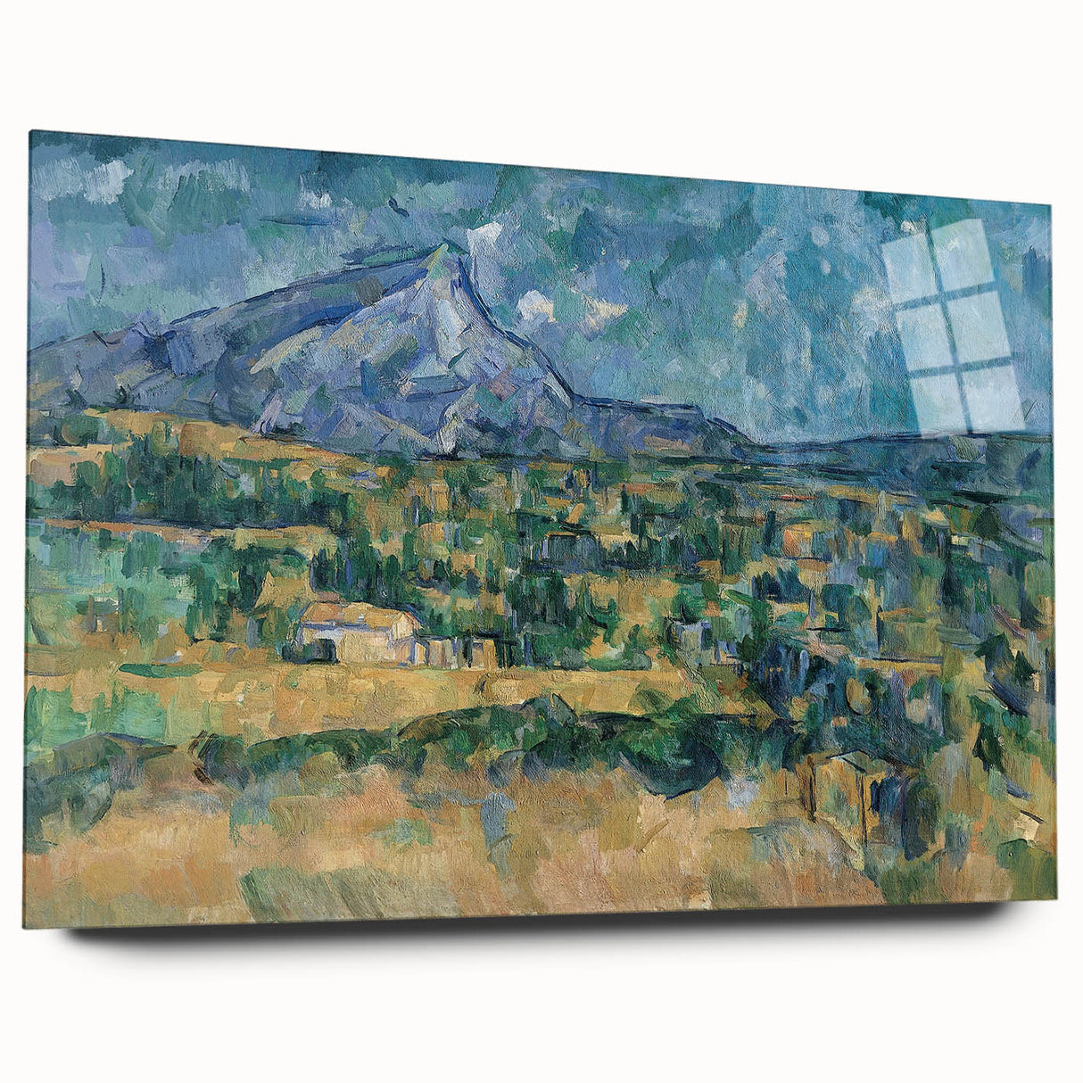 Impressionist Landscape Wall Art - Mont Sainte-Victoire by Cézanne