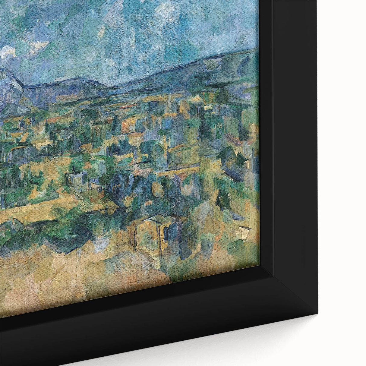 Impressionist Landscape Wall Art - Mont Sainte-Victoire by Cézanne