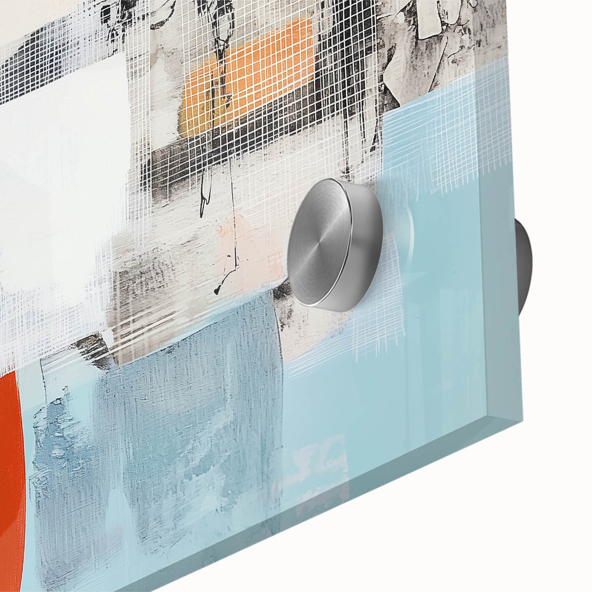 Modern Office Art - Abstract Corporate Wall Decor Canvas Print