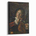 Baroque Art Print | Joyful Musician with Lute | Classic Art Piece