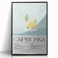 Large abstract wall art featuring mid-century modernist design in acrylic, framed in black, ideal for dining room decor.
