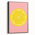Black and white vintage poster art of assorted fruits on a framed canvas, suitable for bedroom decor.