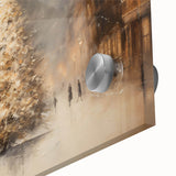 Enchanting City Christmas Tree – Elegant Christmas Wall Decor