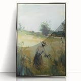 Framed acrylic landscape art piece showcasing a serene mountain view with vibrant colors, set in a sleek silver frame, perfect for modern home decor.