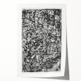 Modern Wall Art - Small World by Paul Klee - Black & White Abstract Print