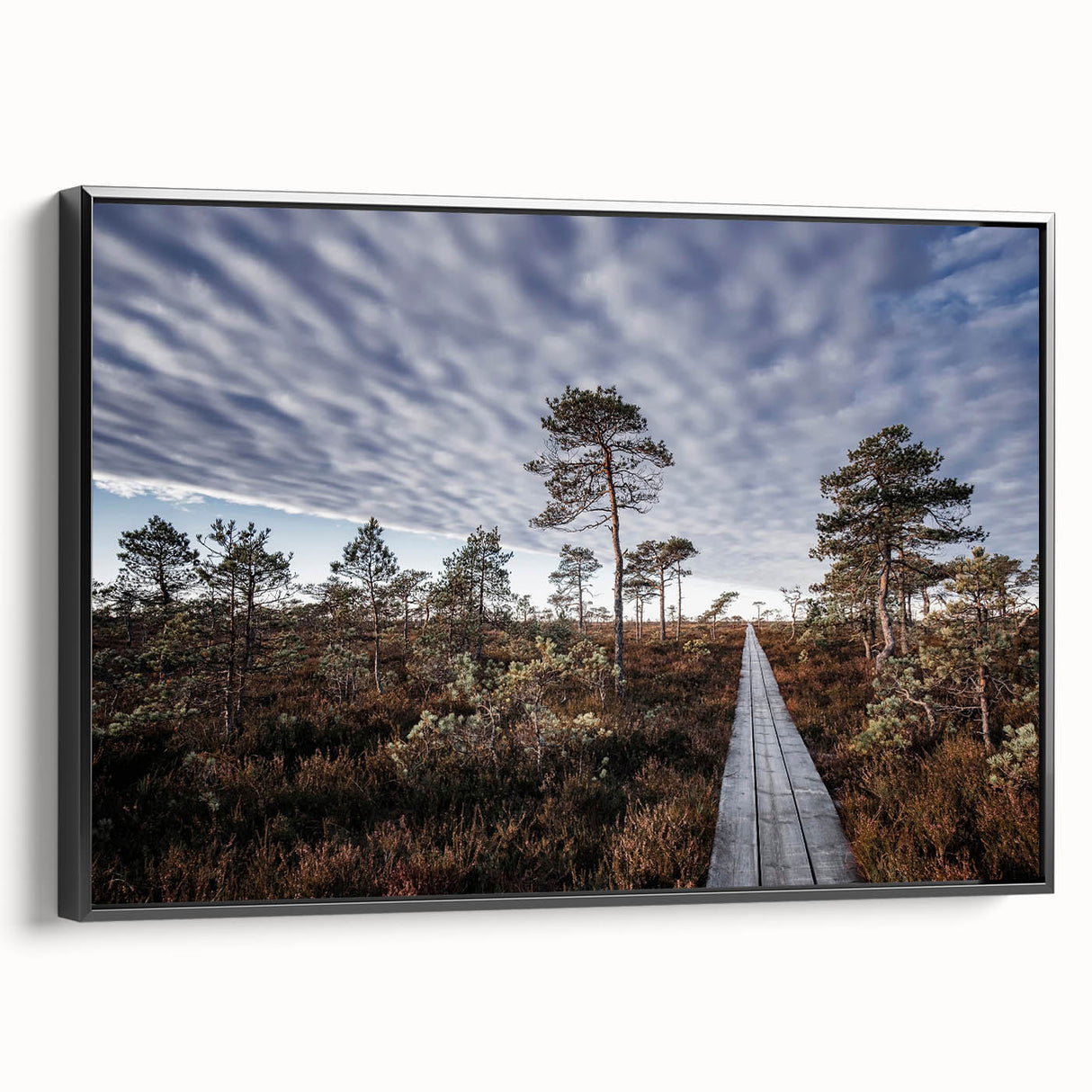 Black and white landscape art of a European city on framed canvas, ideal for bedroom decor.