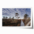 Extra large rolled print of a European scenery in Estonia, showcasing vibrant floral elements.