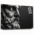 Acrylic print of Rome scenery in muted earth tones, ideal for dining room decor.